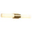 Oxygen Lighting Magnum 3500K 120V Acrylic Vanity, Aged Brass