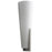 Oxygen Lighting Songbird 1 Light Sconce, Nickel/White Opal