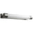 Oxygen Lighting Horizon 1 Light Wall Sconce, Satin Nickel/Matte White