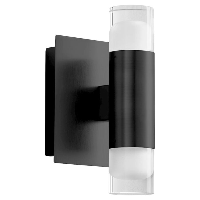 Oxygen Lighting Alarum 2 Light LED Sconce, Black - 3-594-15