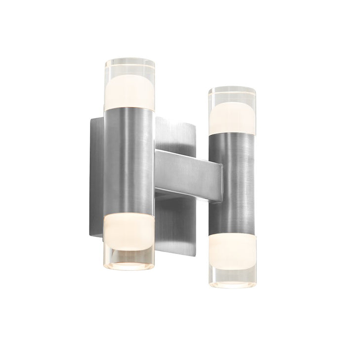 Oxygen Lighting Alarum 4 Light LED Sconce, Satin Nickel