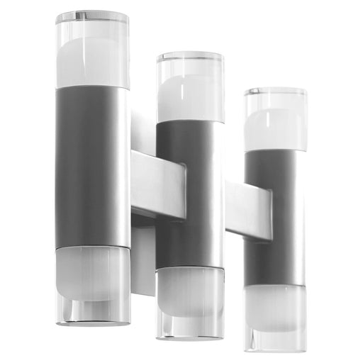 Oxygen Lighting Alarum 6 Light LED Vanity, Satin Nickel - 3-596-24