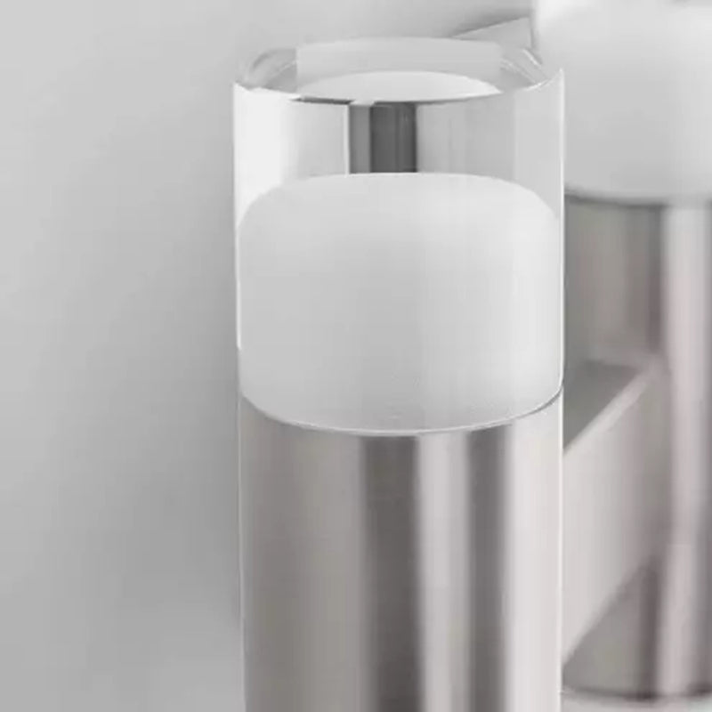Oxygen Lighting Alarum 8 Light LED Vanity, Satin Nickel