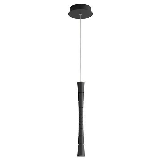 Oxygen Lighting Sabre 1 Light Pendant, Black - 3-6004-15