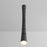 Oxygen Lighting Sabre 1 Light Pendant, Black