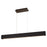 Oxygen Lighting Brio 1 Light 46" LED Pendant, Black