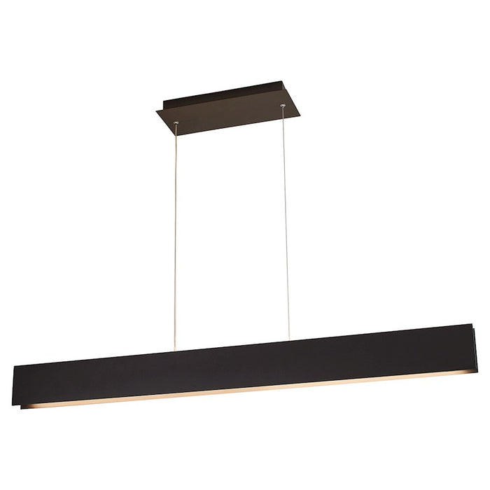 Oxygen Lighting Brio 1 Light 46" LED Pendant, Black