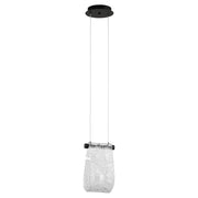 Oxygen Lighting Veer 7W 5Cct Pendant, Black - 3-602-15