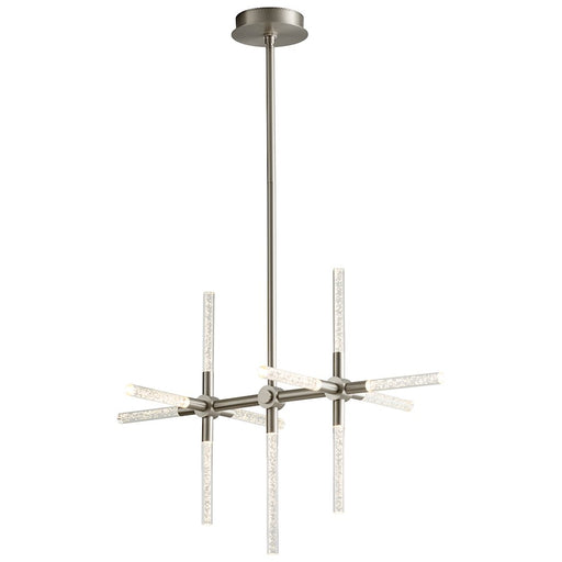 Oxygen Lighting Tali 11 Light Led Pendant, Satin Nickel