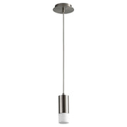 Oxygen Lighting Magneta 3500K 8" Glass Pendant, Stn - 3-607-35124
