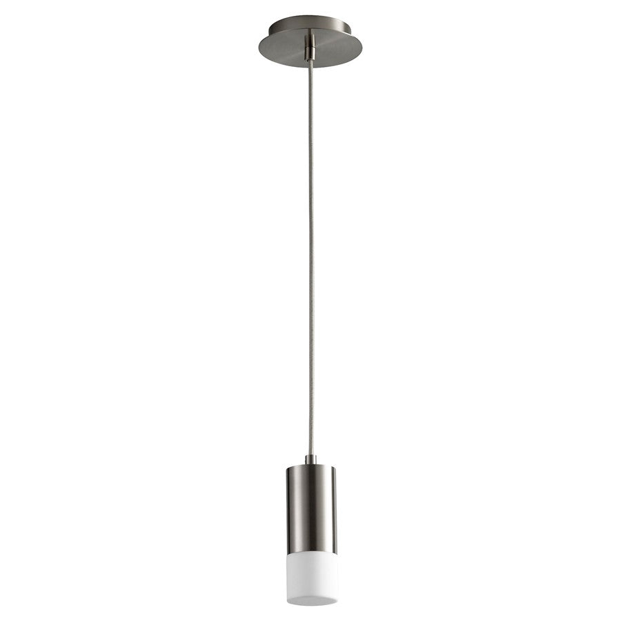 Oxygen Lighting Magneta 3500K 8" Acrylic Pendant, Stn - 3-607-3524