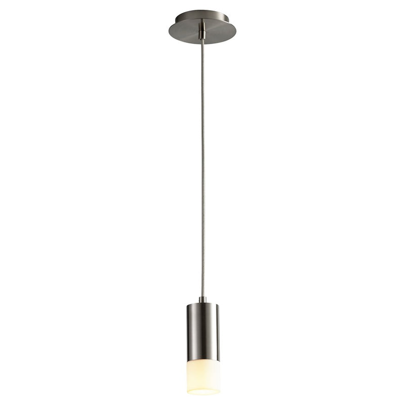 Oxygen Lighting Magneta 3500K 8" Acrylic Pendant, Stn
