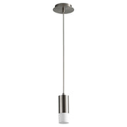 Oxygen Lighting Magneta 4000K 8" Acrylic Pendant, Stn - 3-607-4024