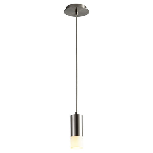 Oxygen Lighting Magneta 4000K 8" Acrylic Pendant, Stn