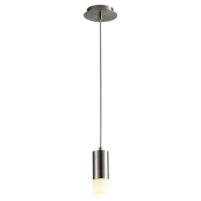 Oxygen Lighting Magneta 4000K 8" Acrylic Pendant, Stn