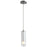 Oxygen Lighting Gratis 1 Light Pendant, Satin Nickel/Satin Opal