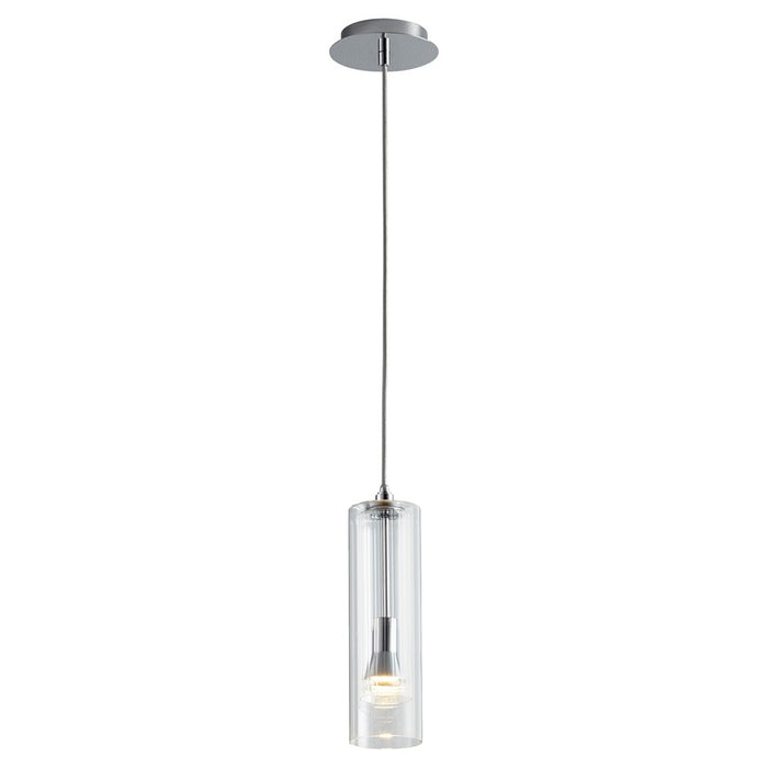 Oxygen Lighting Gratis 2700K Clr/Clr Glass/Polished Chrome