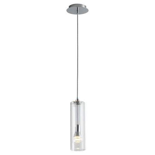 Oxygen Lighting Gratis 3500K Clr/Clr Glass/Polished Chrome