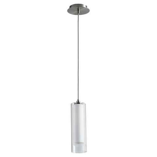 Oxygen Lighting Gratis 4000K Clr/Stn Opal, Satin Nickel - 3-609-40124