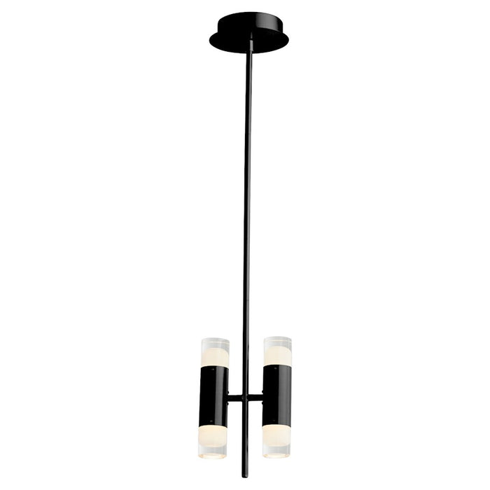 Oxygen Lighting Alarum 4 Light Pendant, Black