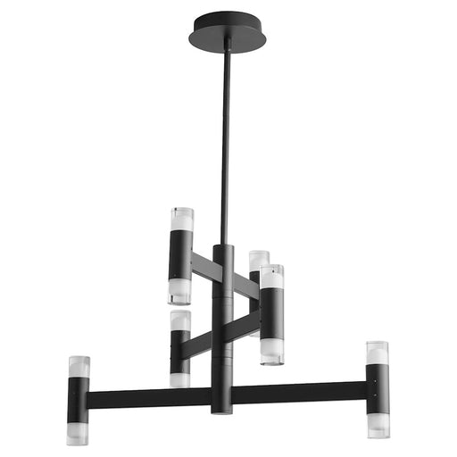 Oxygen Lighting Alarum 12 Light Chandelier, Black - 3-6097-15