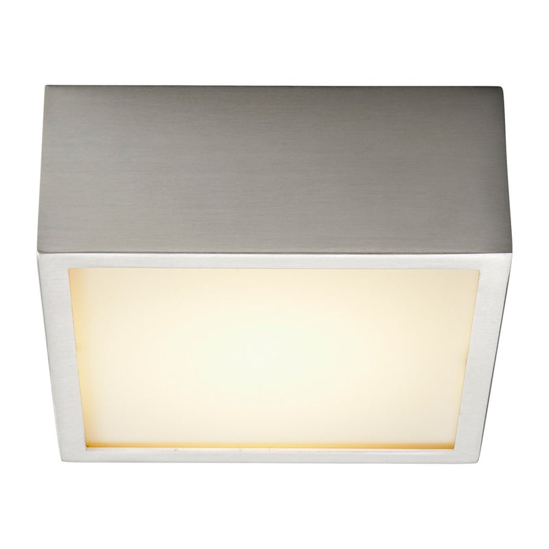 Oxygen Lighting Pyxis 2700K 120V Dim Ceiling Mount, Satin Nickel
