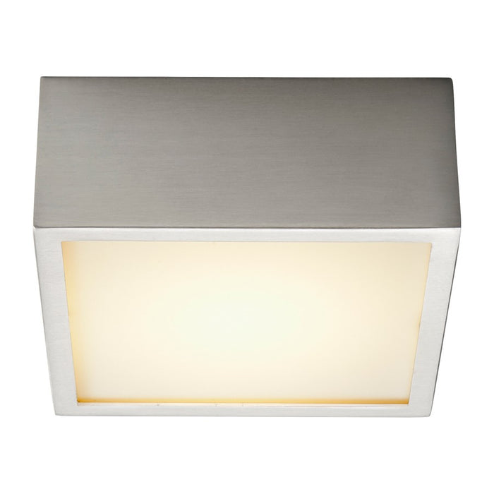 Oxygen Lighting Pyxis 2700K 120V Dim Ceiling Mount, Satin Nickel