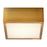 Oxygen Lighting Pyxis 3500K 120V Dim Ceiling Mount, Aged Brass