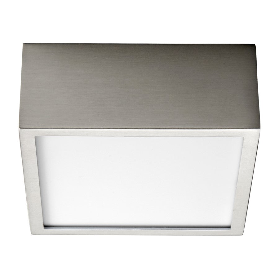 Oxygen Lighting Pyxis 4000K 120V Dim Ceiling Mount, Satin Nickel - 3-610-4024