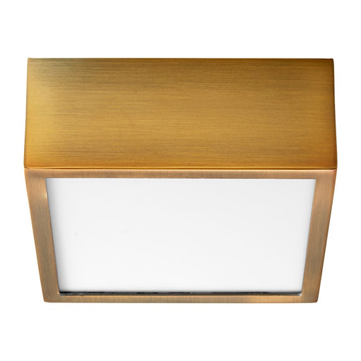Oxygen Lighting Pyxis 4000K 120V Dim Ceiling Mount, Aged Brass - 3-610-4040