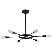 Oxygen Lighting Sperano 44"/6Lt Cct Chandelier, Mb - 3-6118-15