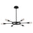 Oxygen Lighting Sperano 44"/6Lt Cct Chandelier, Mb - 3-6118-15