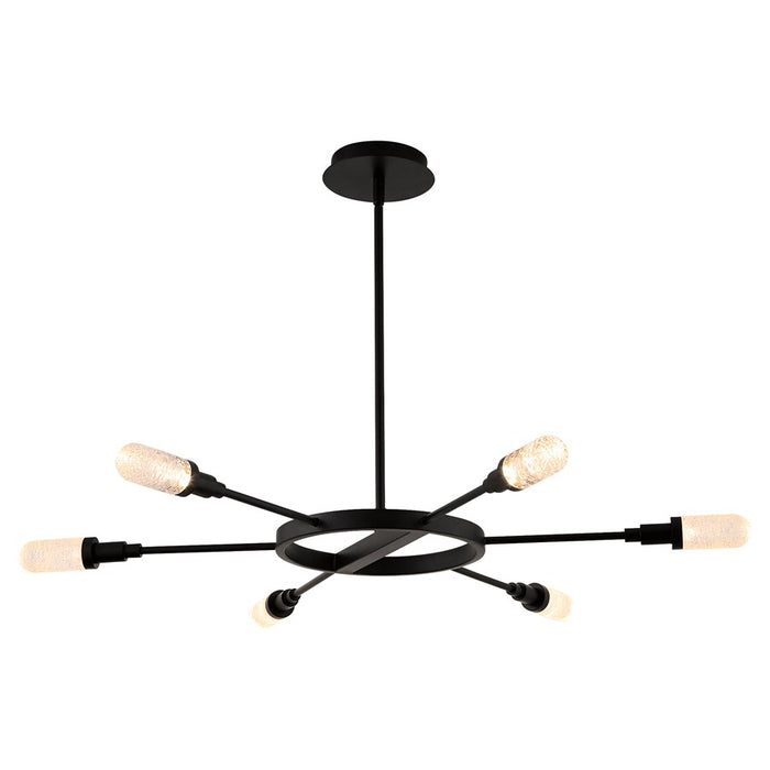 Oxygen Lighting Sperano 44"/6Lt Cct Chandelier, Mb