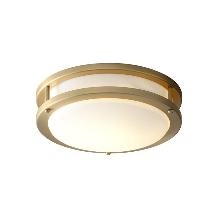 Oxygen Lighting Oracle 2700K 120V Dim Ceiling Mount, Aged Brass
