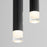 Oxygen Lighting Alarum 5 Light Pendant, Black