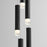 Oxygen Lighting Alarum 5 Light Pendant, Black