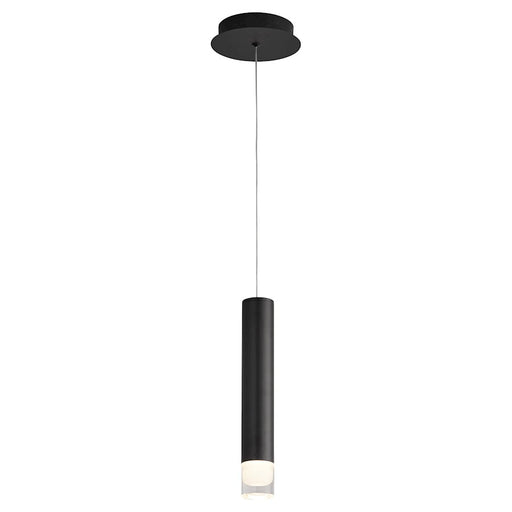Oxygen Lighting Alarum 1 Light Pendant, Black