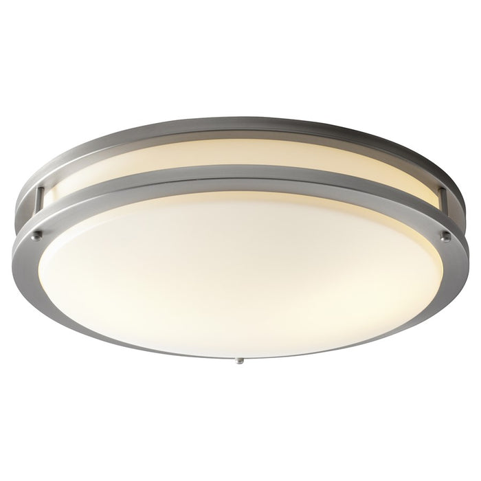 Oxygen Lighting Oracle 120V 3500K Dim Ceiling Mount, Satin Nickel