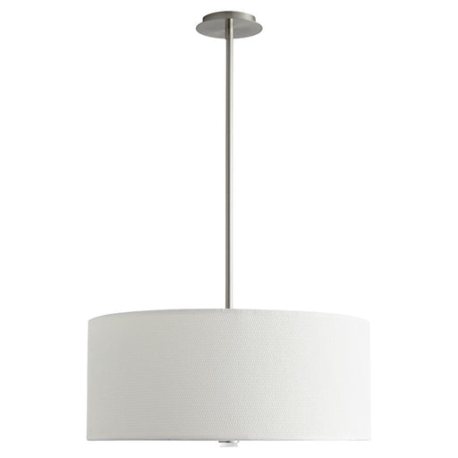 Oxygen Lighting Echo 2700K 24" 120V Dim Pendant, Satin Nickel - 3-639-2724