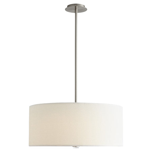 Oxygen Lighting Echo 4000K 24" 120V Dim Pendant, Satin Nickel