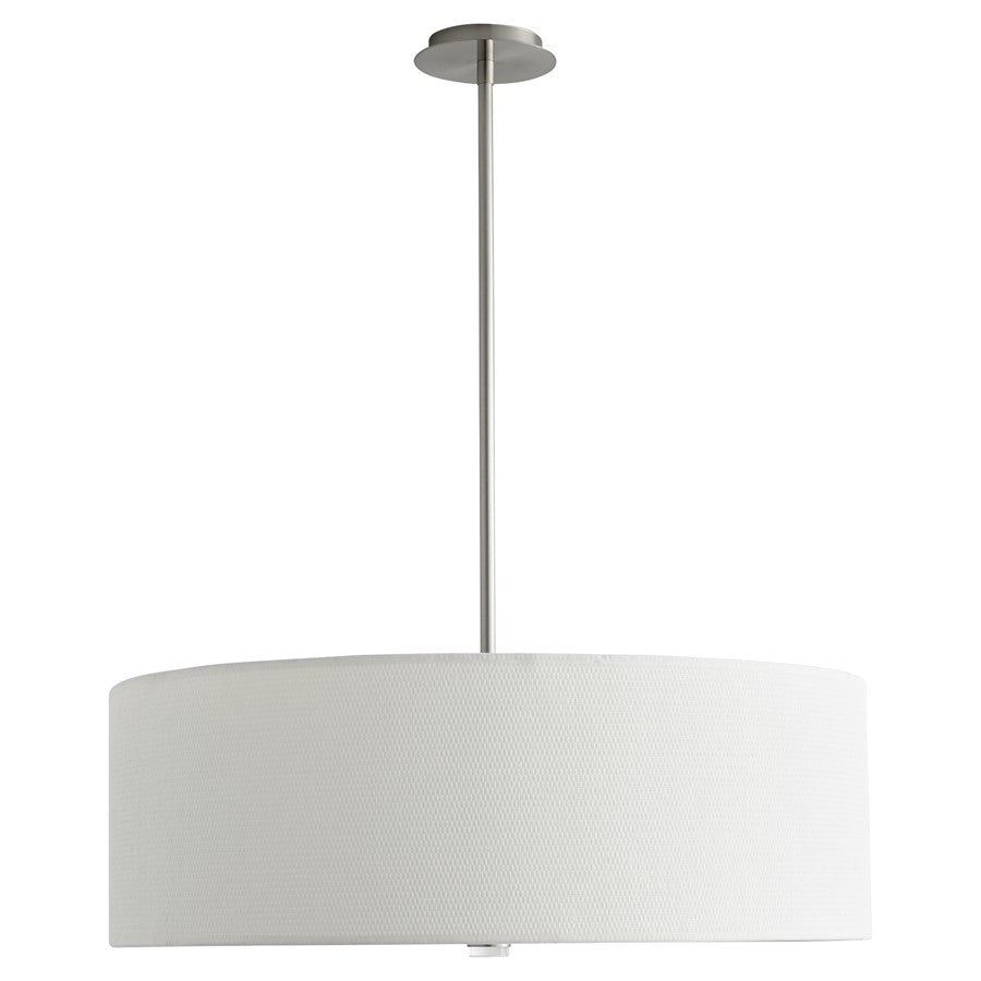 Oxygen Lighting Echo 4000K 30" 120V Dim Pendant, Satin Nickel - 3-640-4024