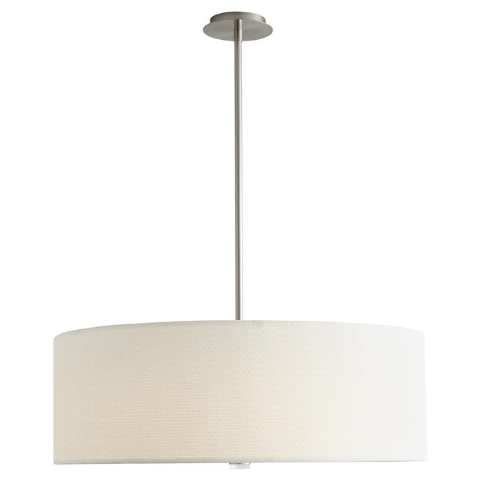 Oxygen Lighting Echo 4000K 30" 120V Dim Pendant, Satin Nickel
