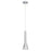 Oxygen Lighting Liberty 2700K Smk Ombre 120V Pendant, Pol Chrome - 3-652-271314
