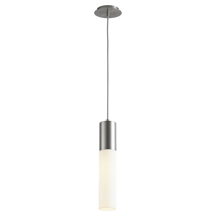 Oxygen Lighting Magnum 2700K Acrylic Pendant 120V, Satin Nickel