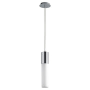 Oxygen Lighting Magnum 3500K Glass Pendant 120V, Polished Chrome - 3-653-35114