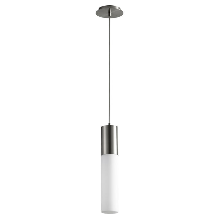 Oxygen Lighting Magnum 3500K Glass Pendant 120V, Satin Nickel - 3-653-35124