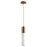 Oxygen Lighting Magnum 3500K Glass Pendant 120V, Ag - 3-653-35140
