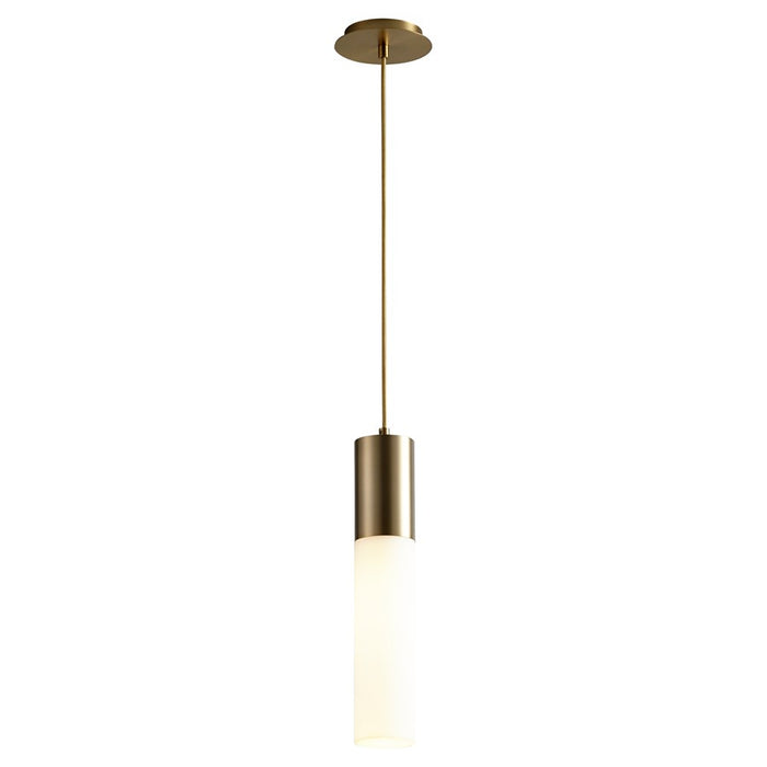 Oxygen Lighting Magnum 3500K Glass Pendant 120V, Ag