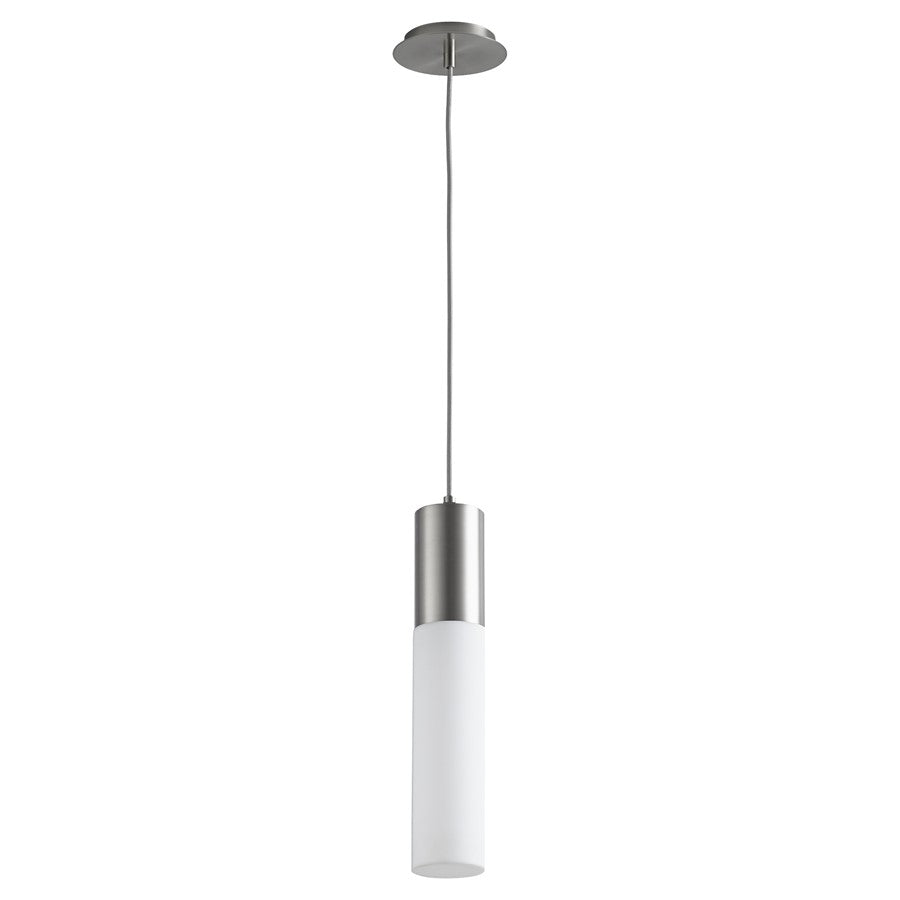 Oxygen Lighting Magnum 3500K Acrylic Pendant 120V, Satin Nickel - 3-653-3524