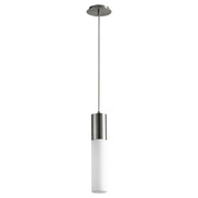 Oxygen Lighting Magnum 4000K Glass Pendant 120V, Satin Nickel - 3-653-40124